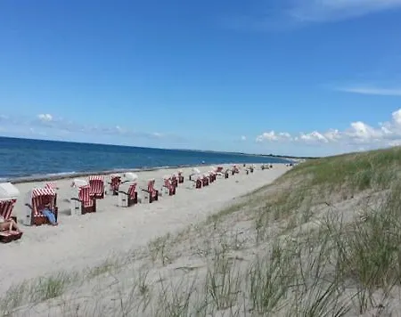 Nyaraló Strandvilla Birkenallee Haus Sommerlicht